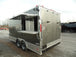 8.5' x 17' Concession Food Trailer Charcoal Grey