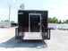 8.5' x 12' Black Concession Food Trailer