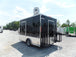 8.5' x 12' Black Concession Food Trailer