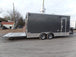 8.5' x 17' Concession Food Trailer Charcoal Grey