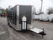 8.5' x 17' Concession Food Trailer Charcoal Grey