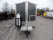 8.5' x 17' Concession Food Trailer Charcoal Grey
