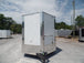 8.5' x 20' White Pizza Concession Food Trailer With Appliances