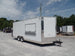 8.5' x 20' White Pizza Concession Food Trailer With Appliances