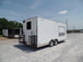 8.5' x 20' White Pizza Concession Food Trailer With Appliances