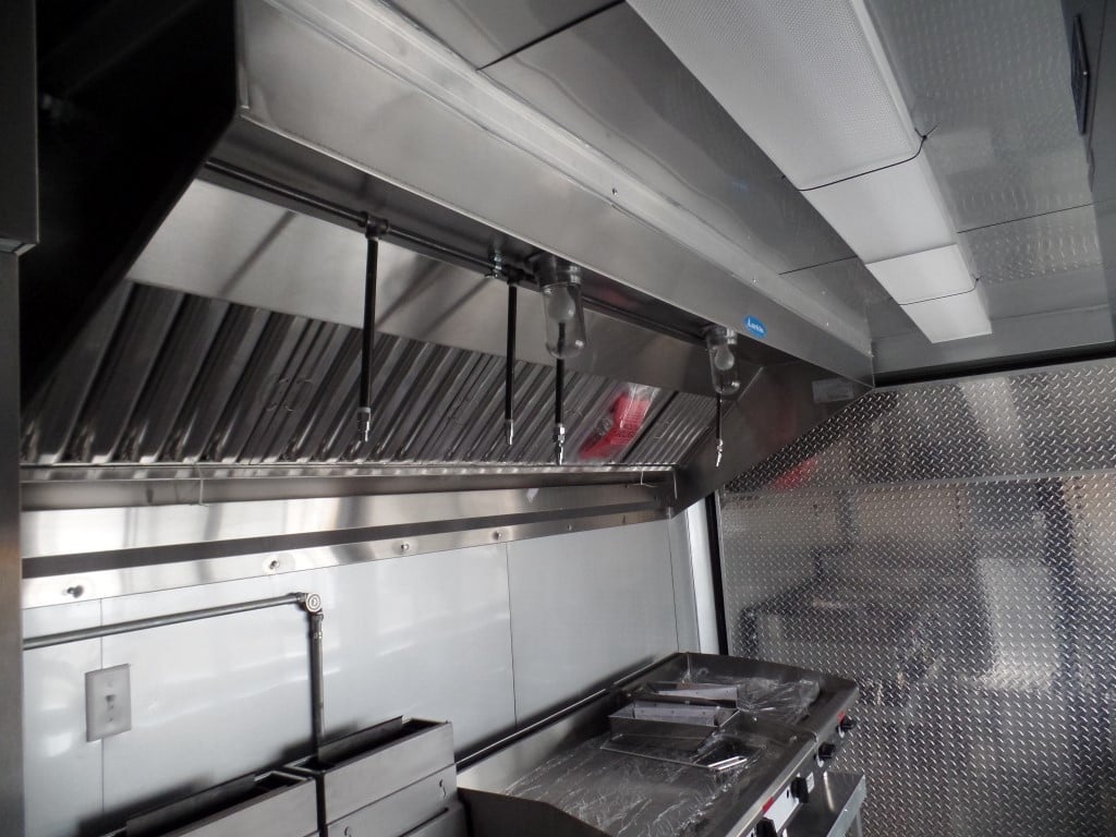 8.5' x 17' Concession Food Trailer Charcoal Grey