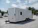 8.5' x 20' White Pizza Concession Food Trailer With Appliances