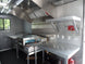 8.5' x 20' White Pizza Concession Food Trailer With Appliances