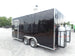 8.5' x 18' Black Food Catering Concession Trailer With Appliances