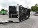 8.5' x 18' Black Food Catering Concession Trailer With Appliances