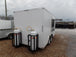 8.5' x 16' White Concession Food Trailer With Appliances