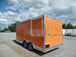 8.5' x 16' Orange Ticket Booth Custom Enclosed Trailer