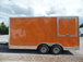 8.5' x 16' Orange Ticket Booth Custom Enclosed Trailer