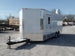 8.5' x 20' Concession Food Trailer White With Appliances