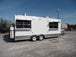 8.5' x 20' Concession Food Trailer White With Appliances