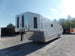 8.5' x 40' White Goose Neck Event Concession Food Trailer With Appliances