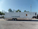 8.5' x 40' White Goose Neck Event Concession Food Trailer With Appliances