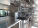 8.5' x 40' White Goose Neck Event Concession Food Trailer With Appliances