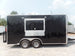 Black 8.5x16 Event Concession Catering Trailer 1