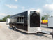 8.5x20 Black Food Catering Trailer 1