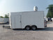 8.5' x 16' White Concession Food Trailer With Appliances