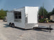 8.5' x 16' White Concession Food Trailer With Appliances