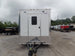 White Flat Front 8.5x24 Food Catering Concession Trailer 1