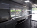 White Flat Front 8.5x24 Food Catering Concession Trailer 1