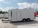 8.5' x 16' White Concession Food Trailer With Appliances