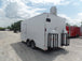 8.5' x 16' White Concession Food Trailer With Appliances