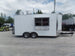 8.5' x 16' White Concession Food Trailer With Appliances