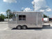 8.5' x 18' Arizona Beige Porch Style Concession Food Trailer With Appliances