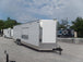 8.5' x 25' White Catering Concession Food Trailer