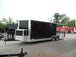 8.5' x 22' Concession Food Trailer Black Event Catering