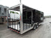 8.5' x 22' Concession Food Trailer Black Event Catering