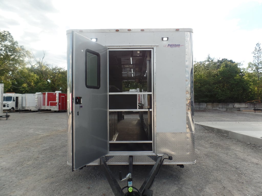 Concession Trailer 8.5x24 Food Catering White 1