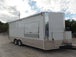 8.5' x 20' White Concession Food Event Trailer With Appliances