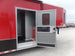 8.5' x 45' Red Gooseneck Concession Food Trailer