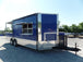 8.5' x 22' Blue BBQ Concession Food Trailer