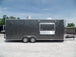 8.5' x 24' Concession Trailer Charcoal Grey Food Event Catering