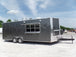 8.5' x 24' Concession Trailer Charcoal Grey Food Event Catering