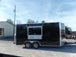 8.5x16 Black Event Concession Catering Trailer 1