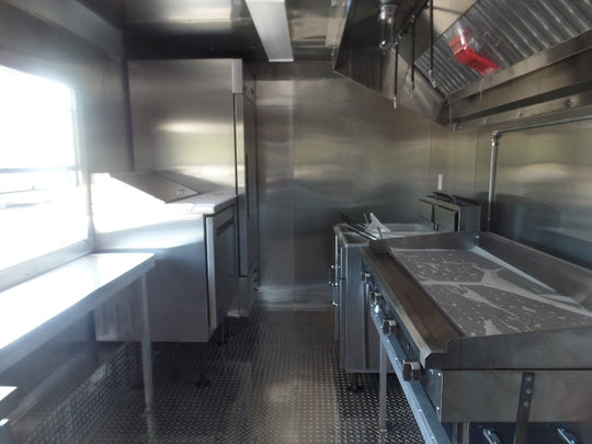 8.5x16 Black Event Concession Catering Trailer 1