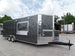 8.5' x 24' Food Concession Trailer Charcoal Gray With Appliances