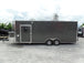 8.5' x 24' Food Concession Trailer Charcoal Gray With Appliances