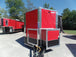 8.5' x 22' Red Concessions Food Trailer With Appliances