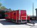 8.5' x 22' Red Concessions Food Trailer With Appliances