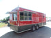 8.5' x 22' Red Concessions Food Trailer With Appliances