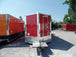 8.5' x 28' Concession Food Trailer Red With Appliances