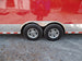 8.5' x 28' Concession Food Trailer Red With Appliances